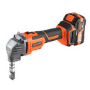 VEVOR bezvadu metāla šķēres (nibleris) ar 20 V 4000 mAh akumulatoru, bezsuku motors 2200 apgr./min, elektriska metāla griezējierīce tērauda un alumīnija loksnēm, komplektā plastmasas koferis