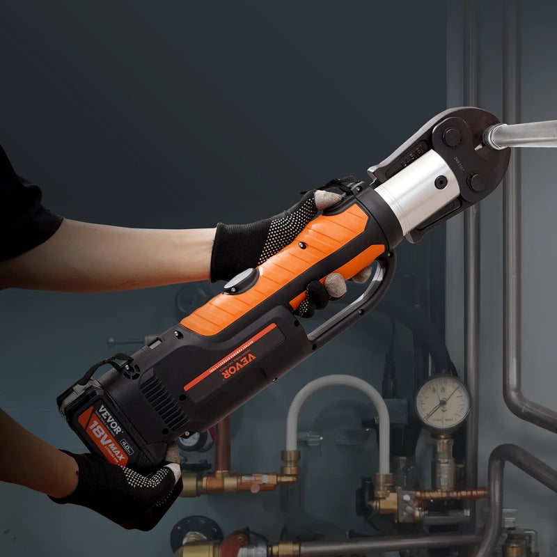 Akumulatora cauruļu presēšanas komplekts ar presformām V15, V22, V28