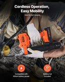 Bezvadu smērvielas pistole 550 bar maksimālais spiediens, akumulatora darbināma, ar LED apgaismojumu un 900 mm šļūteni, saderīga ar 18 V Makita akumulatoriem, paredzēta transportlīdzekļu un iekārtu eļļošanai (tikai instruments)