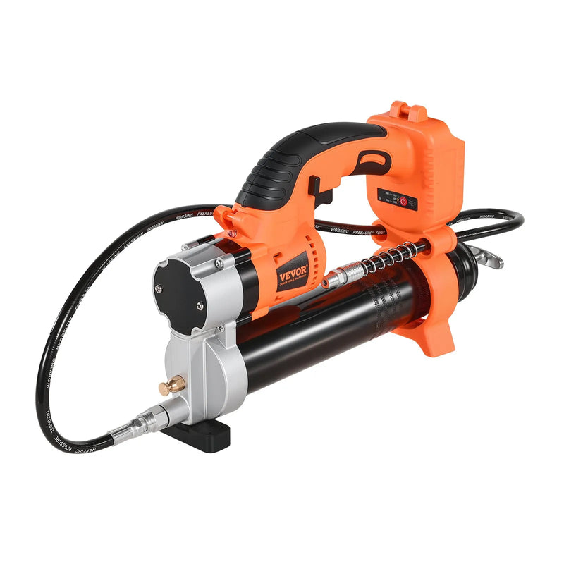 Bezvadu smērvielas pistole 55 MPa maksimālais spiediens, elektriskā smērvielas pistole ar LED apgaismojumu un 900 mm šļūteni, saderīga ar 18 V Makita akumulatoriem, piemērota transportlīdzekļu un iekārtu eļļošanai (tikai instruments)