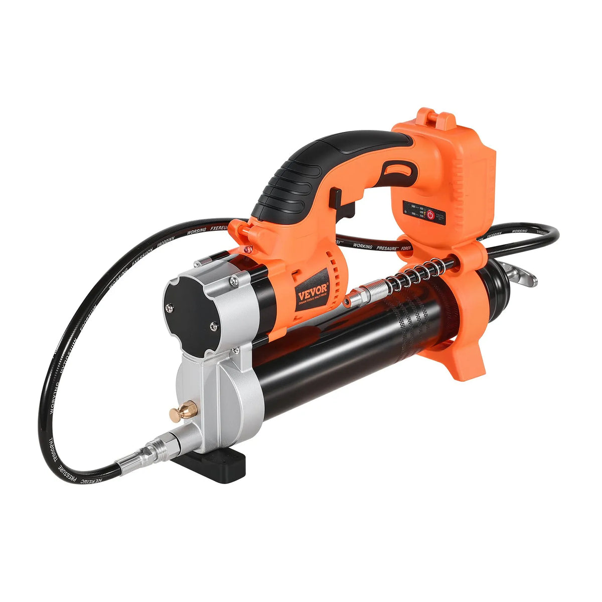 Cordless Grease Gun 55 MPa Maximum Pressure, Electric Grease Gun with LED Light and 900 mm Hose, Compatible with 18 V Makita Batteries, Suitable for Vehicle and Equipment Lubrication (Tool Only)