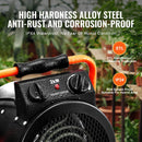 VEVOR Sildītājs 2000W ar Ātru Uzkarsēšanu un Aizsardzību Pret Pārkaršanu, Ūdensnecaurlaidīgs