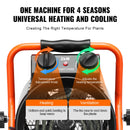 VEVOR Sildītājs 2000W ar Ātru Uzkarsēšanu un Aizsardzību Pret Pārkaršanu, Ūdensnecaurlaidīgs