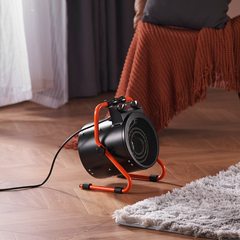 VEVOR Sildītājs 2000W ar Ātru Uzkarsēšanu un Aizsardzību Pret Pārkaršanu, Ūdensnecaurlaidīgs