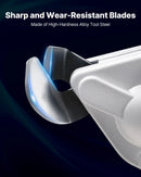 VEVOR bezvadu lokšņu metāla griezējs ar 360° grozāmu galvu, dubultiem asmeņiem, 20 V, 2800 gāj./min, paredzēts līdz 1,22 mm cinkota tērauda, 1 mm nerūsējošā tērauda, alumīnija, plastmasas un kartona griešanai