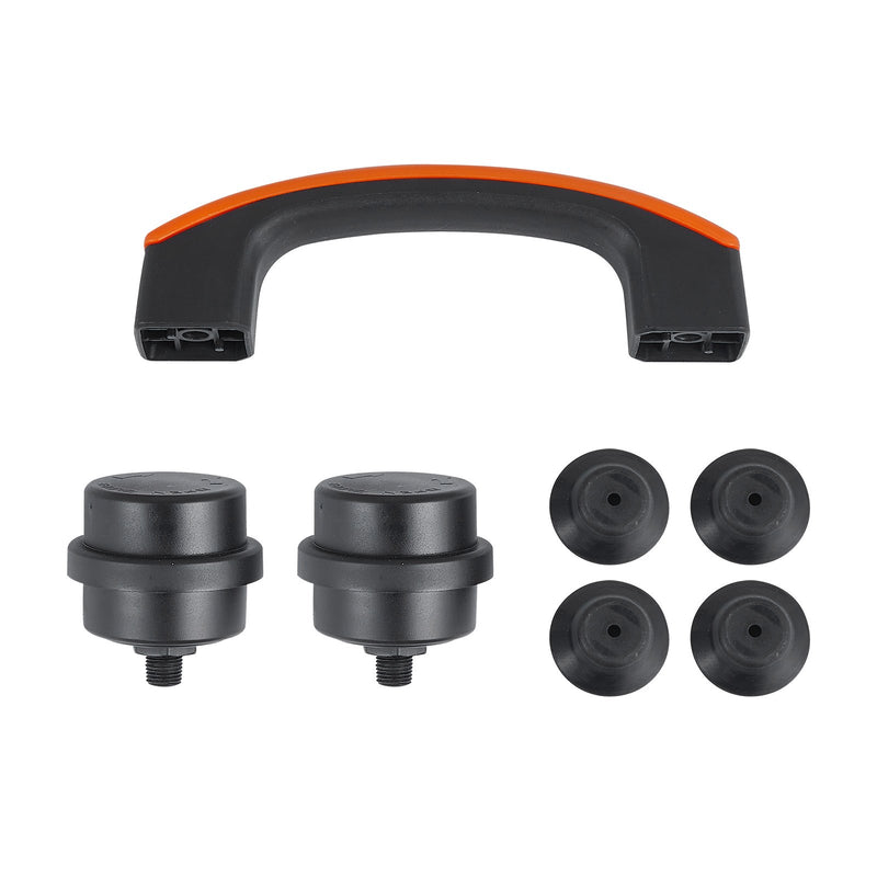 VEVOR gaisa kompresors 7,95 l, 900 W, 2,2 CFM @ 90 PSI, 70 dB, ultrakluss, bez eļļas