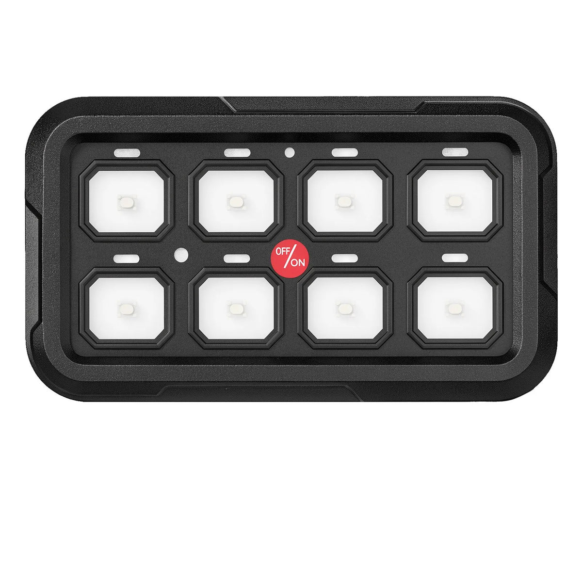 VEVOR 8 pogu vadības panelis 12–24V, RGB, lietotnes vadība, 1440W, 60A