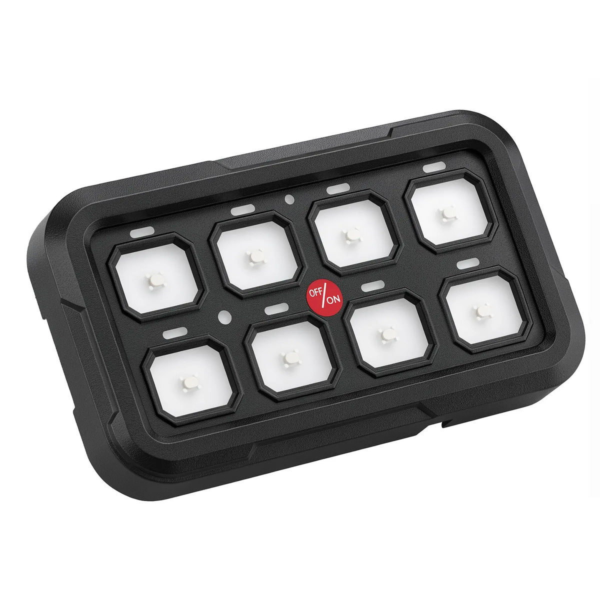 VEVOR 8 pogu vadības panelis 12–24V, RGB, lietotnes vadība, 1440W, 60A