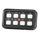 VEVOR 8 pogu vadības panelis 12–24V, RGB, lietotnes vadība, 1440W, 60A