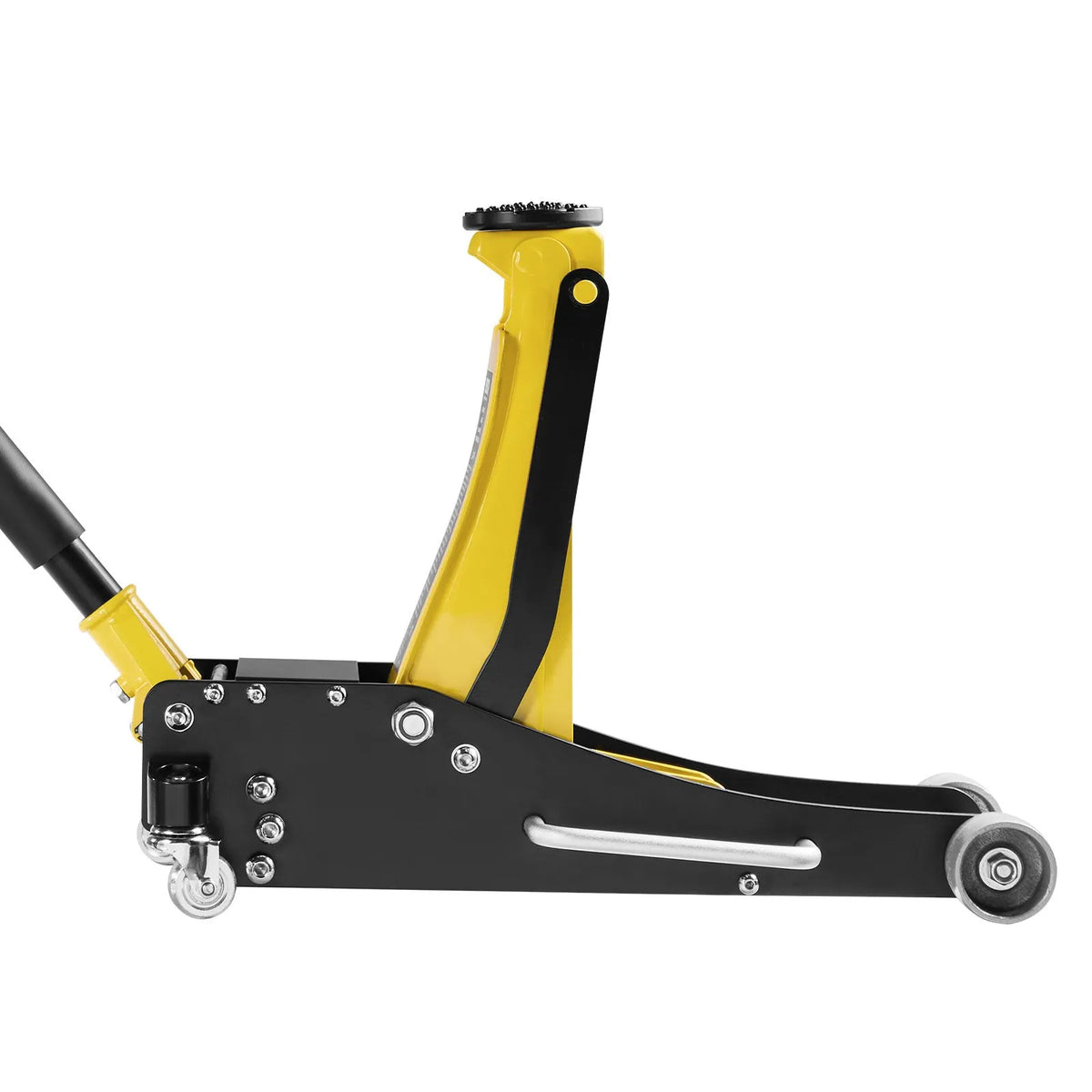 VEVOR Low Profile Hydraulic Floor Jack 2.5 t, Aluminium and Steel Construction, Racing Jack with Dual-Piston Fast-Lift Pump, Car Lift for Sedans and Compact SUVs, Lifting Range 95–475 mm