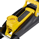 VEVOR zema profila hidrauliskais grīdas domkrats 1,5 t, tērauda sacīkšu tipa domkrats ar vienvirzuļa ātrās pacelšanas sūkni, transportēšanas koferis, automobiļu pacēlājs sporta auto un sedaniem, pacelšanas diapazons 130–310 mm