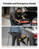 VEVOR zema profila hidrauliskais grīdas domkrats 1,5 t, tērauda sacīkšu tipa domkrats ar vienvirzuļa ātrās pacelšanas sūkni, transportēšanas koferis, automobiļu pacēlājs sporta auto un sedaniem, pacelšanas diapazons 130–310 mm