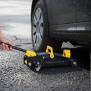 VEVOR zema profila hidrauliskais grīdas domkrats 1,5 t, tērauda sacīkšu tipa domkrats ar vienvirzuļa ātrās pacelšanas sūkni, transportēšanas koferis, automobiļu pacēlājs sporta auto un sedaniem, pacelšanas diapazons 130–310 mm