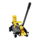 VEVOR zema profila hidrauliskais grīdas domkrats 2 t, tērauda sacīkšu tipa domkrats ar balsta statņiem, vienvirzuļa ātrās pacelšanas sūknis, automobiļu pacēlājs sporta auto un kompaktiem SUV, pacelšanas diapazons 130–310 mm