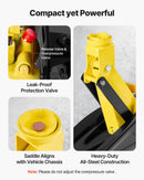 VEVOR zema profila hidrauliskais grīdas domkrats 2 t, tērauda sacīkšu tipa domkrats ar balsta statņiem, vienvirzuļa ātrās pacelšanas sūknis, automobiļu pacēlājs sporta auto un kompaktiem SUV, pacelšanas diapazons 130–310 mm