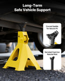 VEVOR zema profila hidrauliskais grīdas domkrats 2 t, tērauda sacīkšu tipa domkrats ar balsta statņiem, vienvirzuļa ātrās pacelšanas sūknis, automobiļu pacēlājs sporta auto un kompaktiem SUV, pacelšanas diapazons 130–310 mm