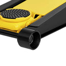 VEVOR zema profila grīdas domkrats, maksimālā slodze 2 t, tērauda sacīkšu grīdas domkrats ar diviem virzuļiem un ātrās pacelšanas sūkni, smagās hidraulikas ratiņu pacēlājs sporta automašīnām un sedaniem, pacelšanas diapazons 75–505 mm.