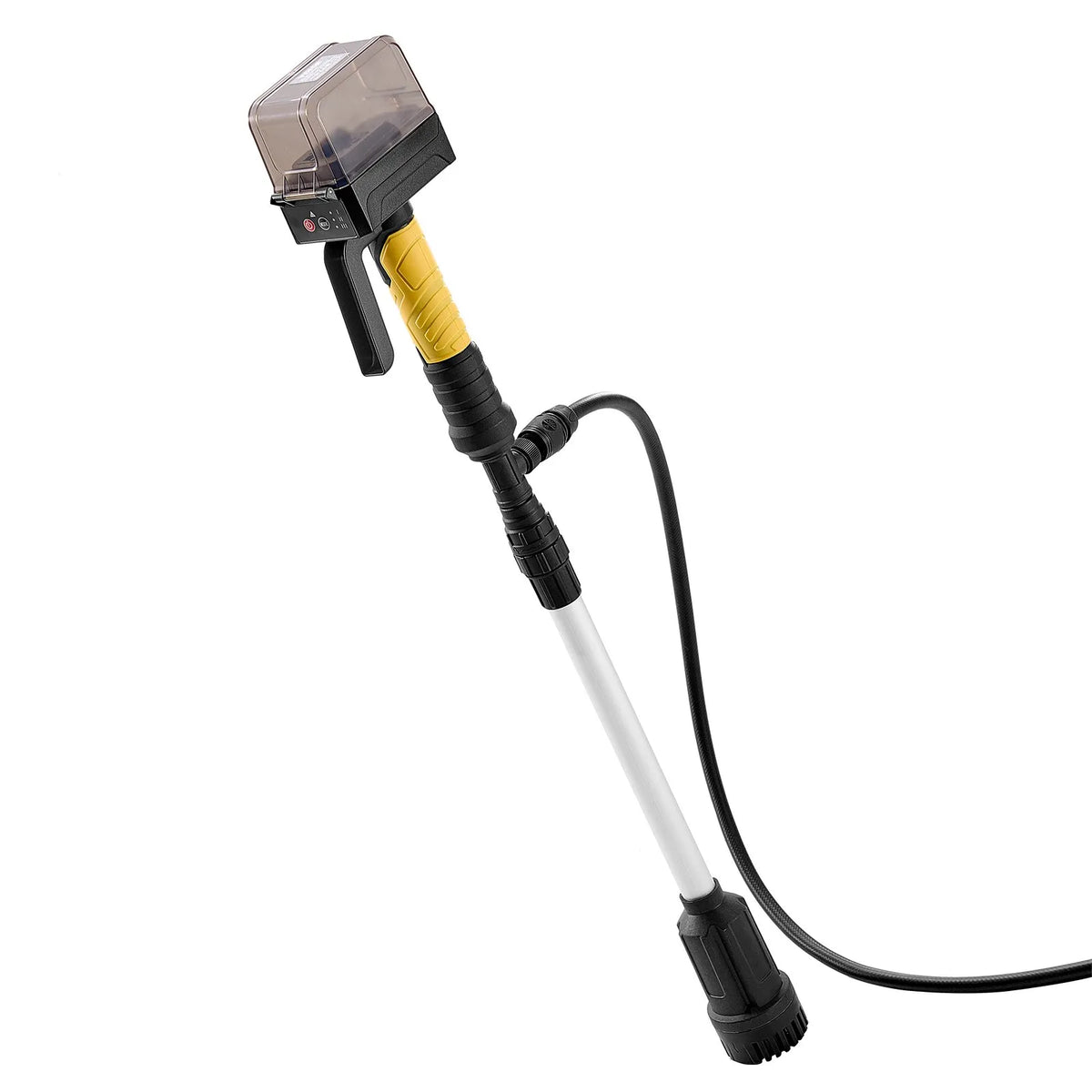 VEVOR Cordless Shaft Pump Water Transfer Pump 33 l/min, Portable Drainage Pump with NPT 3/4 Garden Hose Connection, Compatible with DEWALT 20 V Battery (Battery Not Included), for Pool, Garden and Pond
