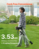 VEVOR bezvada stieņa tipa ūdens pārsūknēšanas sūknis 33 l/min, pārnēsājams drenāžas sūknis ar NPT 3/4 dārza šļūtenes pieslēgumu, saderīgs ar DEWALT 20 V akumulatoru (bez akumulatora), baseinam, dārzam un dīķim