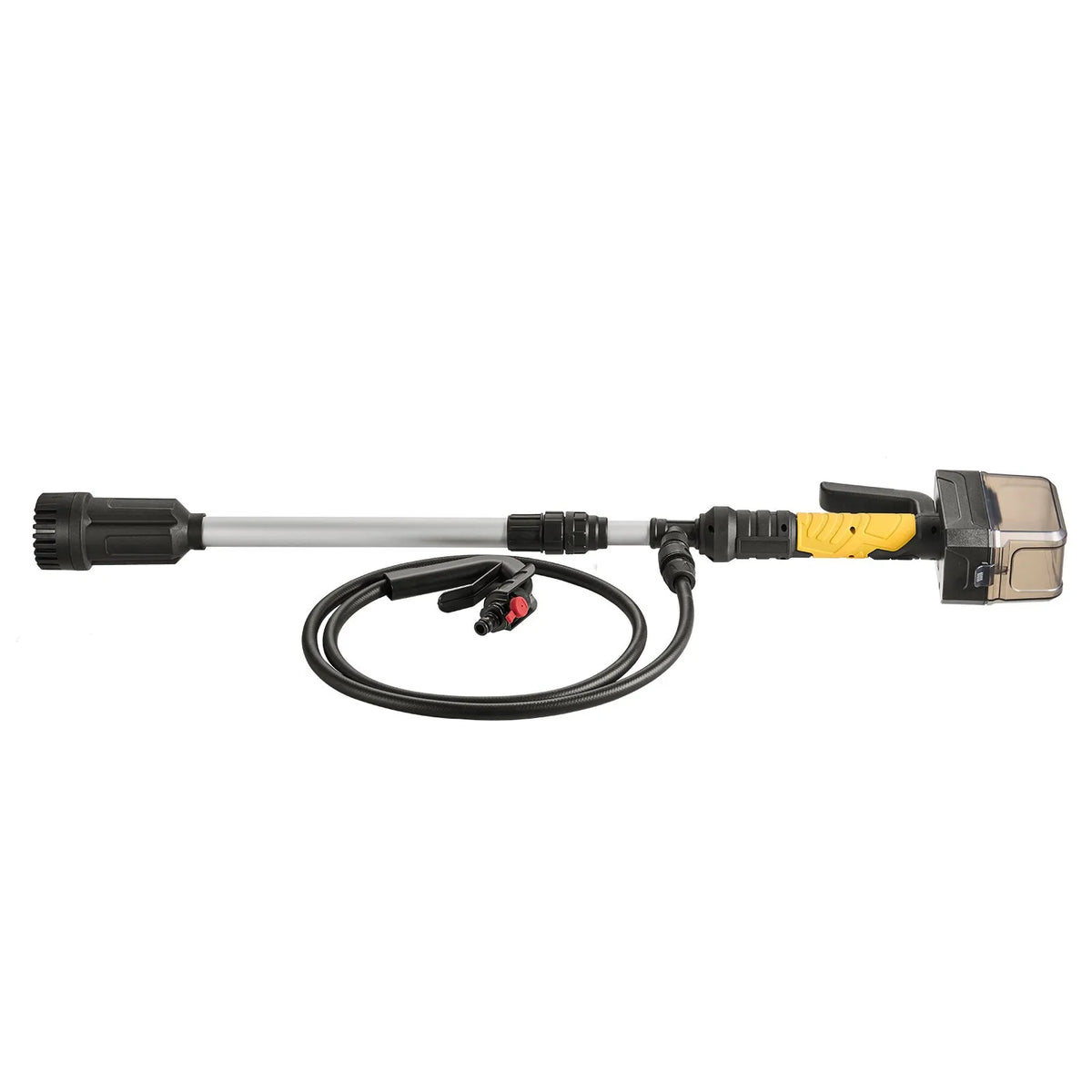 VEVOR Cordless Shaft Pump Water Transfer Pump 33 l/min, Portable Drainage Pump with NPT 3/4 Garden Hose Connection, Compatible with DEWALT 20 V Battery (Battery Not Included), for Pool, Garden and Pond
