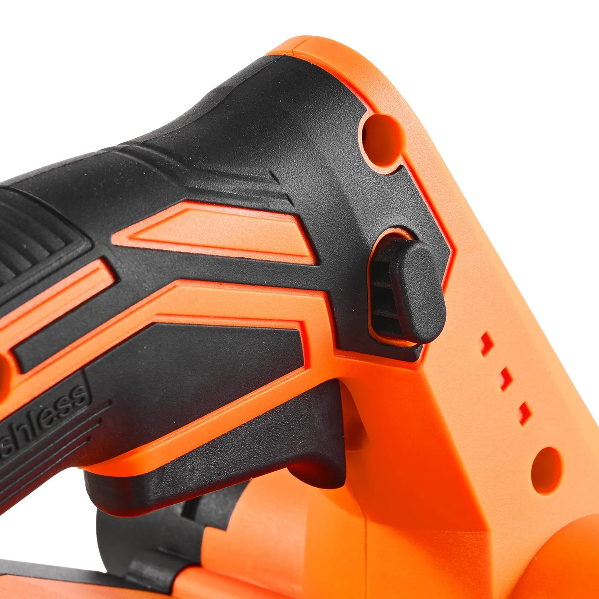 VEVOR Cordless Hand Planer, 82 mm Planing Width, 15,000 RPM Electric Hand Wood Planer with 4 Ah 18 V Lithium Battery, Brushless Motor, Adjustable Planing Depth, Dust Collection Bag, Woodworking