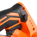 VEVOR bezvadu rokas ēvele, 82 mm ēvelēšanas platums, 15 000 apgr./min elektriskā rokas koka ēvele ar 4 Ah 18 V litija akumulatoru, bezsuku motors, regulējams ēvelēšanas dziļums, putekļu savākšanas maiss, kokapstrādei