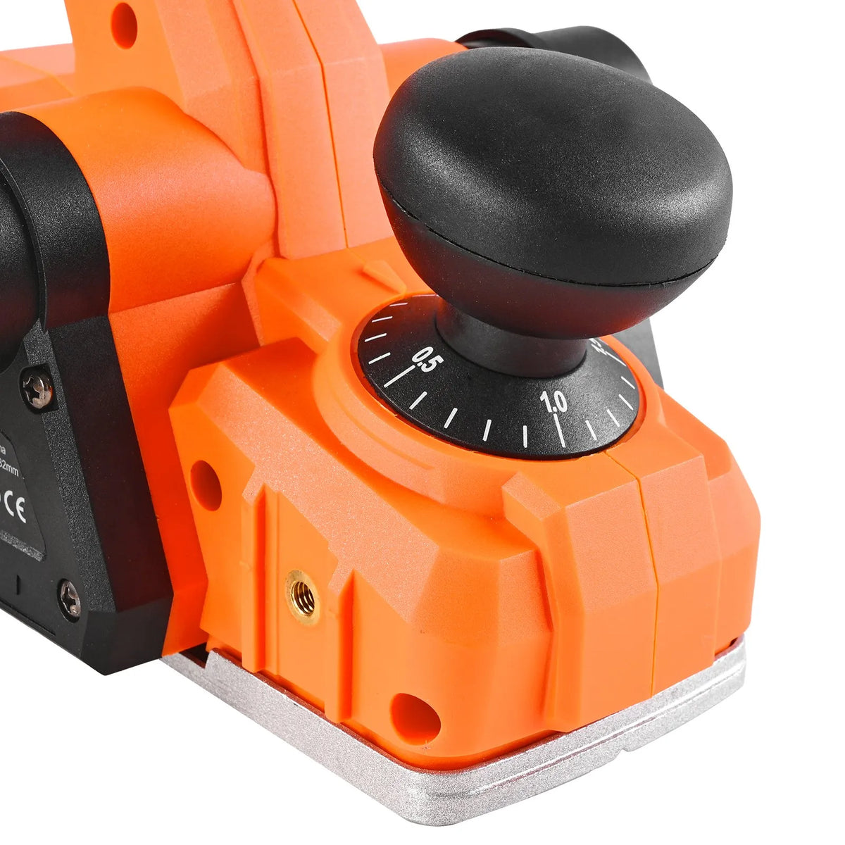VEVOR Cordless Hand Planer, 82 mm Planing Width, 15,000 RPM Electric Hand Wood Planer with 4 Ah 18 V Lithium Battery, Brushless Motor, Adjustable Planing Depth, Dust Collection Bag, Woodworking