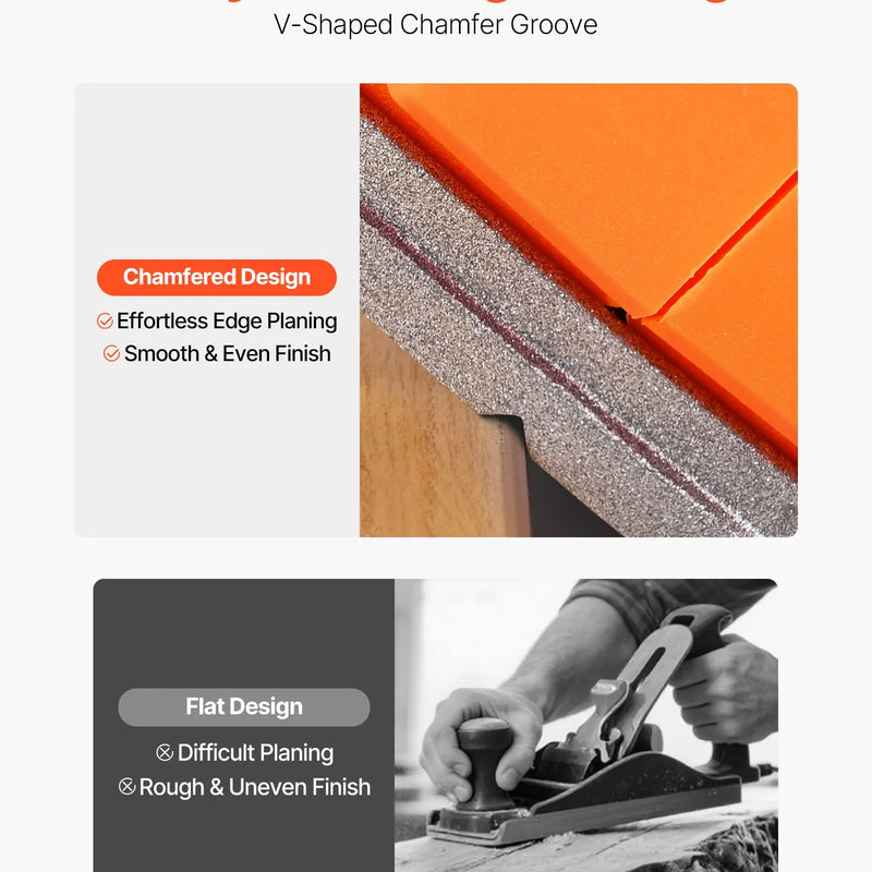 VEVOR bezvadu rokas ēvele, 82 mm ēvelēšanas platums, 15 000 apgr./min elektriskā rokas koka ēvele ar 4 Ah 18 V litija akumulatoru, bezsuku motors, regulējams ēvelēšanas dziļums, putekļu savākšanas maiss, kokapstrādei