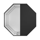 VEVOR Salokāms metāla suņu voljers ar 8 paneļiem un augšējo pārsegu, augstums 61 cm, ar zemes enkurstieņiem, paredzēts maziem un vidējiem mājdzīvniekiem lietošanai telpās un ārā – kempingam, pagalmam