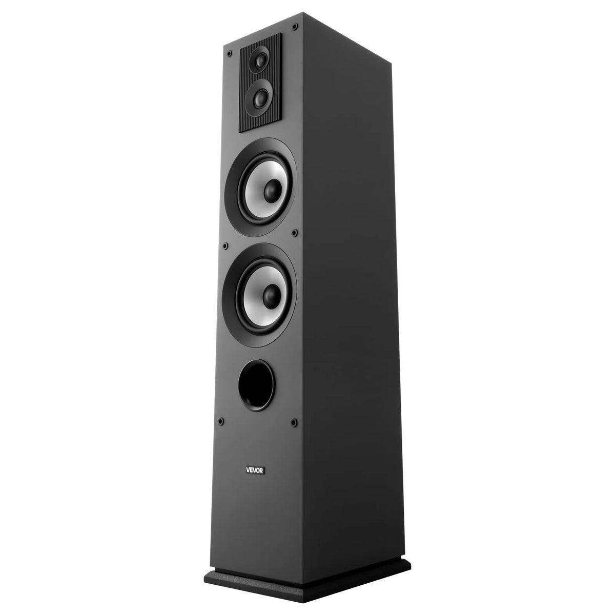 VEVOR Floor Speaker 3-Way, 145 W, 70 Hz–20 kHz, MDF Cabinet, 1 pc.