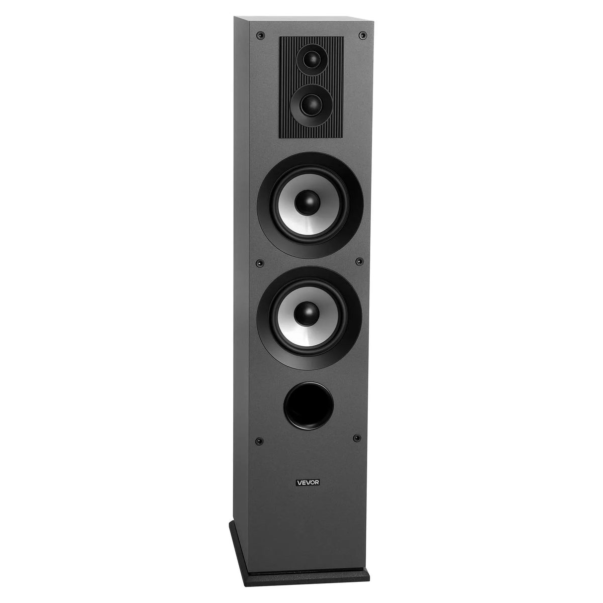 VEVOR Floor Speaker 3-Way, 145 W, 70 Hz–20 kHz, MDF Cabinet, 1 pc.