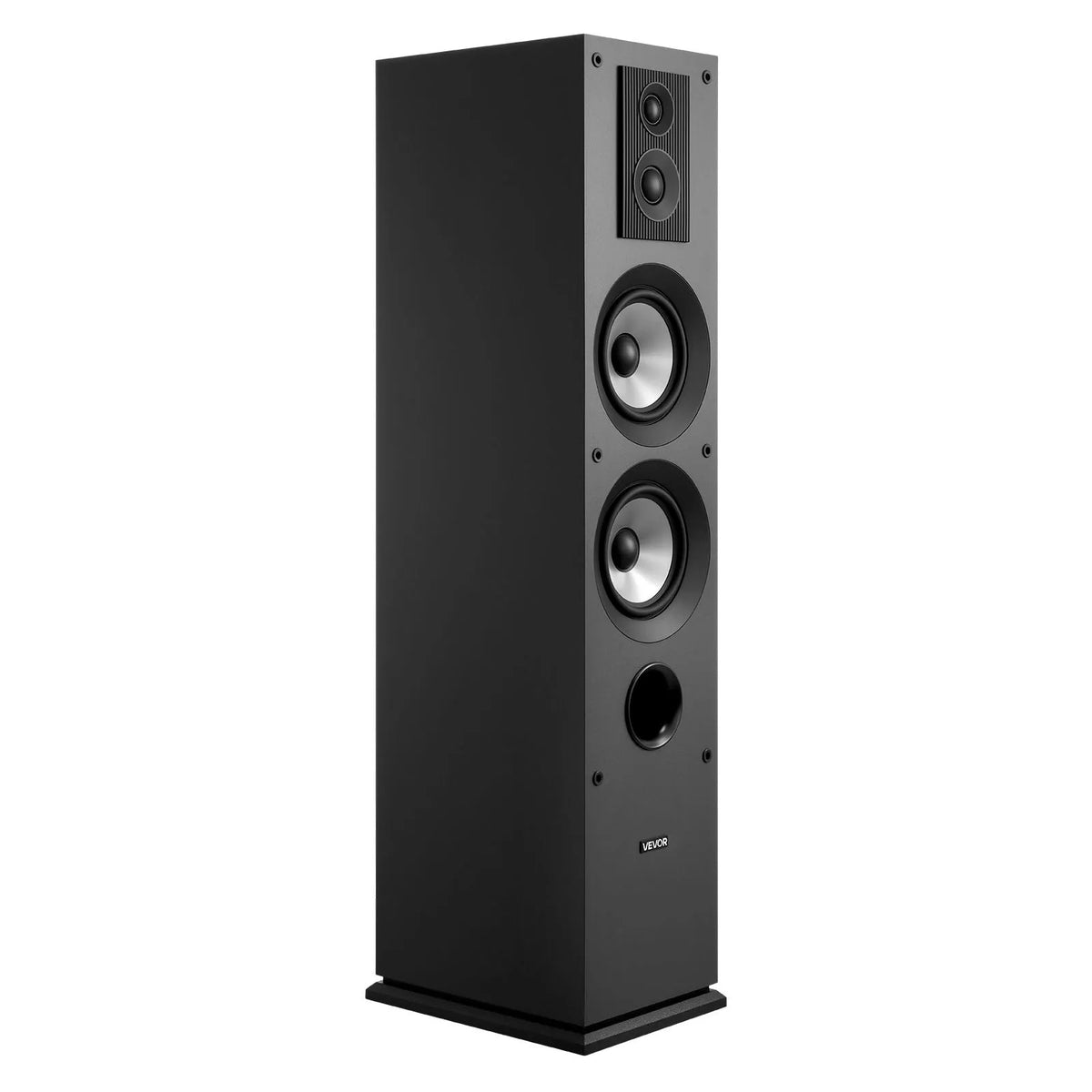 VEVOR Floor Speaker 3-Way, 145 W, 70 Hz–20 kHz, MDF Cabinet, 1 pc.
