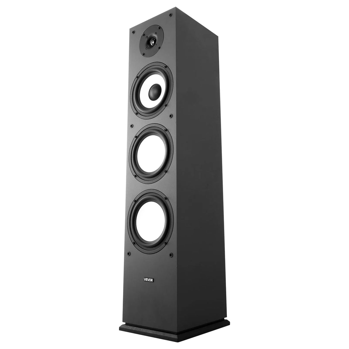 VEVOR Floor Speaker 2-Way, 200 W, 165 mm Subwoofer, 70 Hz–20 kHz, MDF Cabinet, 1 pc.