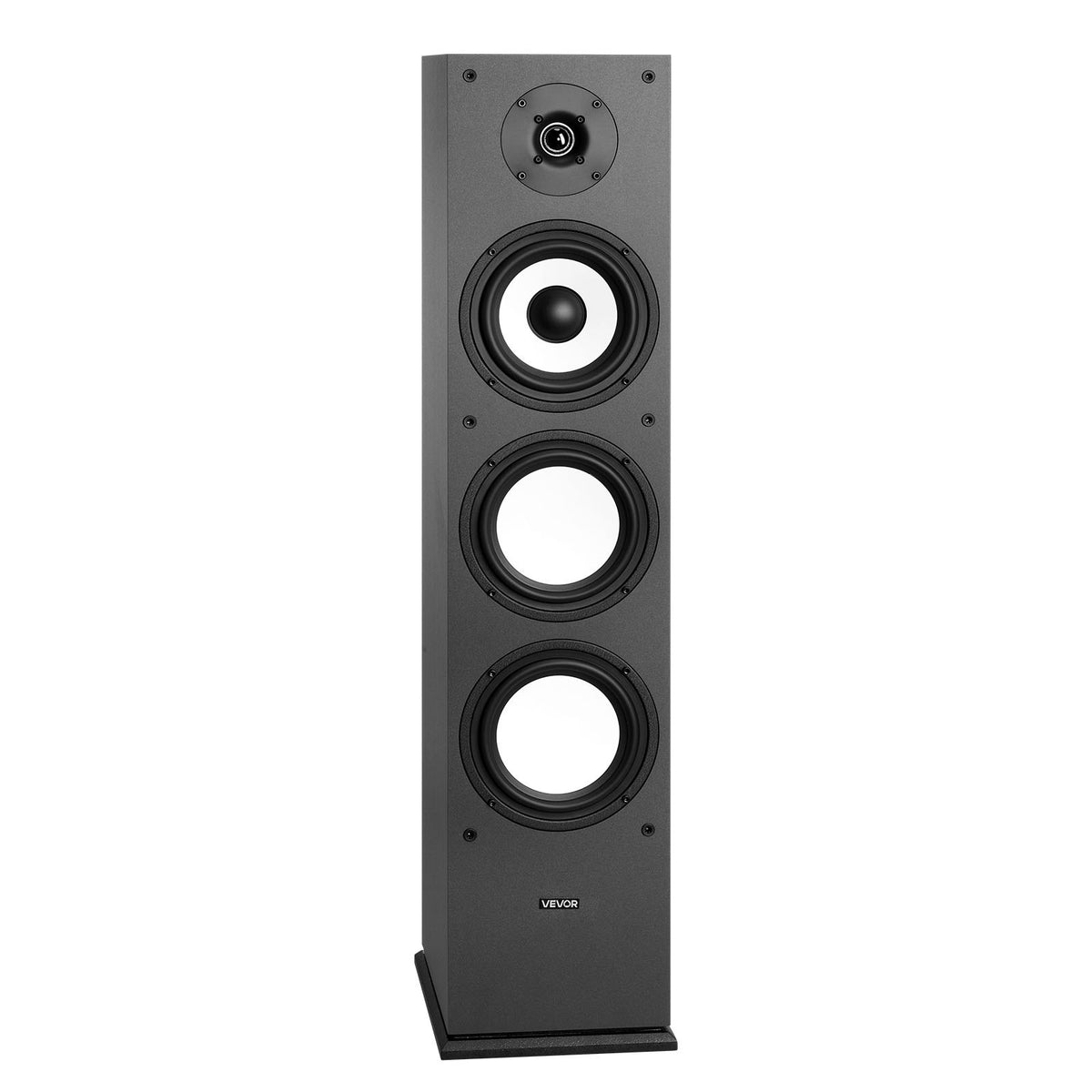 VEVOR Floor Speaker 2-Way, 200 W, 165 mm Subwoofer, 70 Hz–20 kHz, MDF Cabinet, 1 pc.