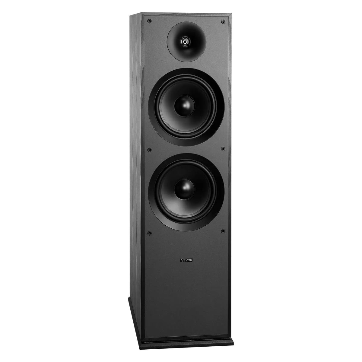 VEVOR Floor Speaker 2-Way, 600 W, 2 × 203 mm Woofer, 50 Hz–20 kHz, MDF Cabinet, 1 pc.