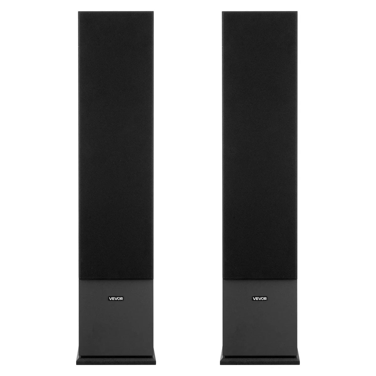 VEVOR Floor Speakers 3-Way, 145 W, 70 Hz–20 kHz, MDF Cabinet, Pair