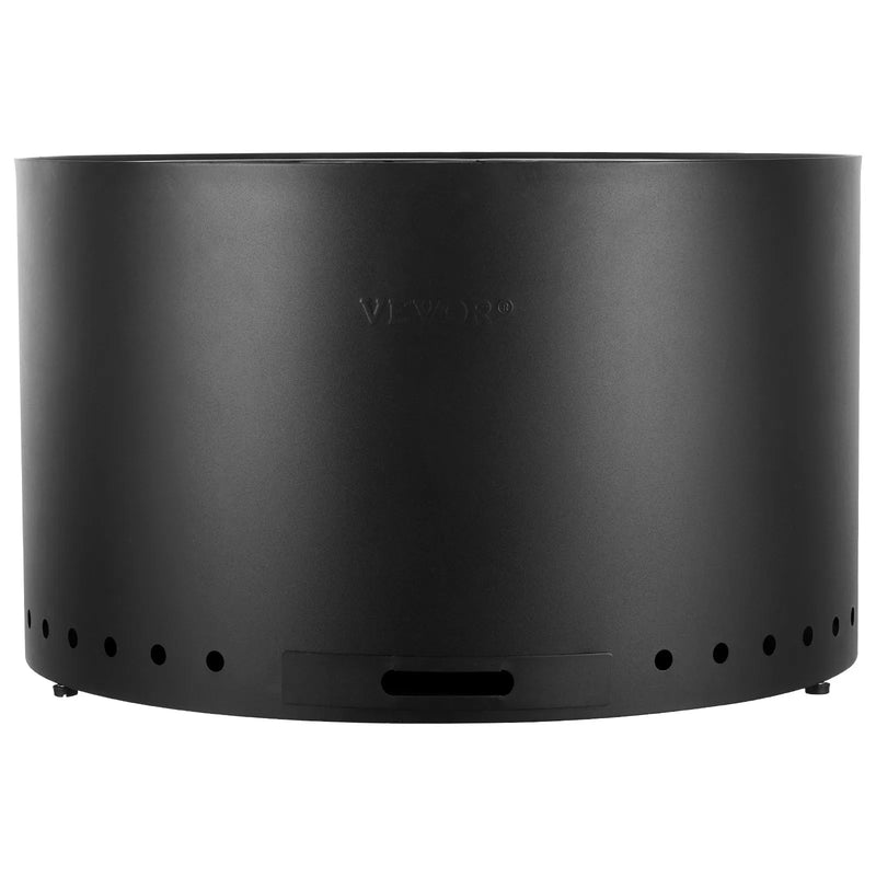 VEVOR bezdūmu ugunskura krāsns 71,1 cm diametrā, malkas kurināma, nerūsējošā tērauda