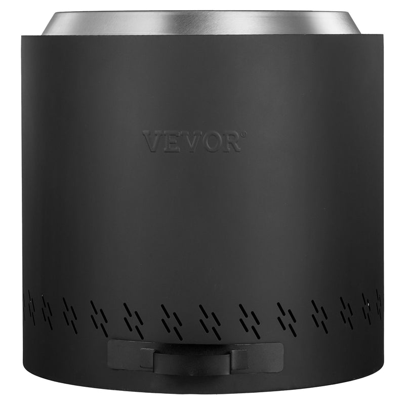 VEVOR bezdūmu ugunskura krāsns 40,1 cm diametrā, malkas kurināma, nerūsējošā tērauda