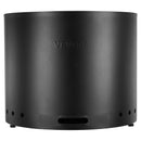 VEVOR bezdūmu ugunskura krāsns 49 cm diametrā, malkas kurināma, nerūsējošā tērauda