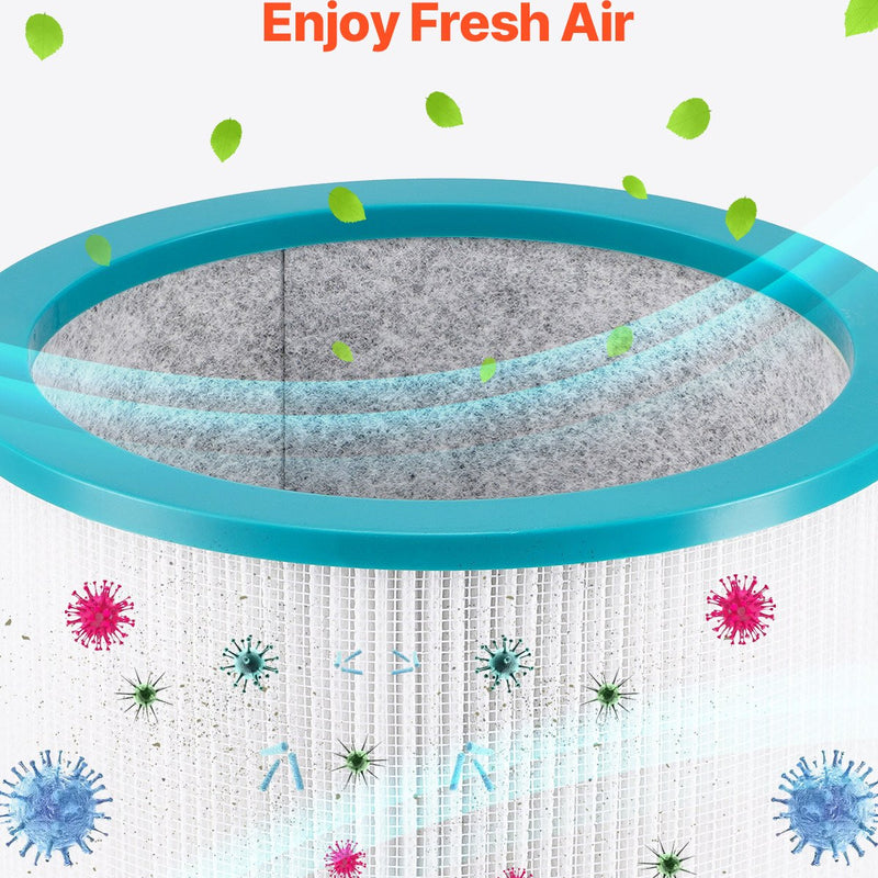 VEVOR 40" Oscilējošais Torņa Ventilators ar 8 Stundu Taimeri un 4,7 m/s Gaisa Plūsmas Ātrumu, Tālvadības Pulti