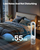 VEVOR 40" Oscilējošais Torņa Ventilators ar 8 Stundu Taimeri un 4,7 m/s Gaisa Plūsmas Ātrumu, Tālvadības Pulti