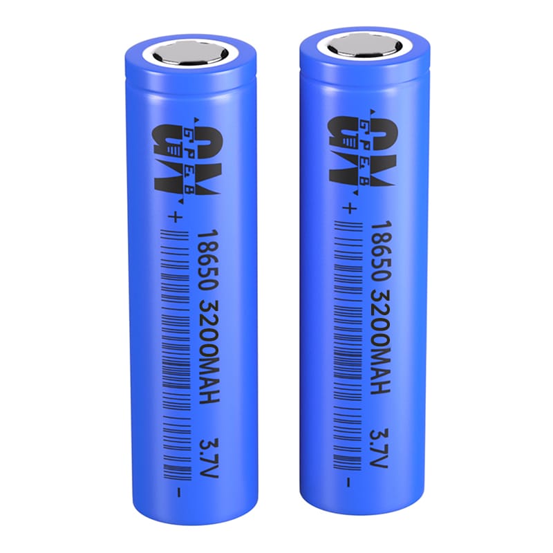 18650 litija jonu akumulators 3200mAh 3.7V 3C/5C uzlādējams elements 65x18mm 46g zema pretestība <40mΩ - ZEMLETES.LV