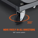 VEVOR mehāniķa garāžas krēsls ar instrumentu paplāti, 113 kg slodzes kapacitāte