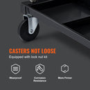 VEVOR mehāniķa garāžas krēsls ar instrumentu paplāti, 113 kg slodzes kapacitāte