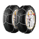 Sniega ķēdes, mangāna tērauds, vilces, sudraba, 2 gab.