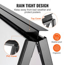 VEVOR A-tipa ietves reklāmas statīvs 61 × 91 cm, izturīgs divpusējs salokāms “sandwich” tipa plakātu turētājs ar iestumjamu rāmi, tērauda āra reklāmas statīvs uzņēmumu ielu reklāmai (tikai rāmis)