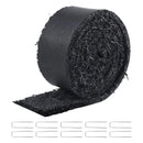 VEVOR gumijas mulča ainavu labiekārtošanai, pārstrādātas gumijas mulčas paklājs 3048 x 114 mm, pastāvīgs gumijas celiņš, dabīga izskata melna mulčas dārza apmale augiem, dārzeņiem un ziedu dārza barjerai - ZEMLETES.LV