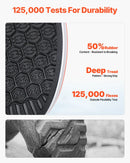 45_VEVOR vīriešu laivu zābaki — ūdensizturīgi makšķerēšanas un lietus zābaki, neslīdoši potīšu augstuma gumijas āra darba apavi, siltināti dārza un dubļu zābaki, viegli un izturīgi rūpniecībai un lauksaimniecībai, ES izmērs 45