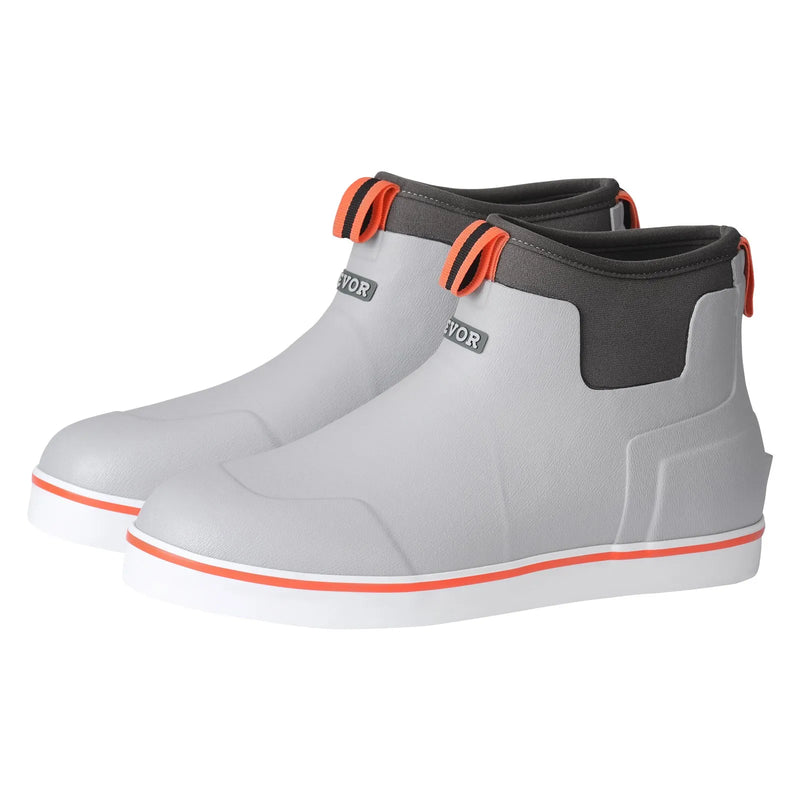 43_VEVOR vīriešu laivu zābaki — ūdensizturīgi makšķerēšanas un lietus zābaki, neslīdoši potīšu gumijas āra darba apavi, siltināti dārza un dubļu zābaki, viegli un izturīgi rūpniecībai un lauksaimniecībai, ES izmērs 43