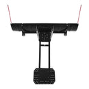 Sniega lāpsta, regulējama platuma 109/152 cm, universāls uzstādāms komplekts ar gumijas aizsargu, smagā tērauda asmens, piemērots lielākajai daļai UTV un ATV